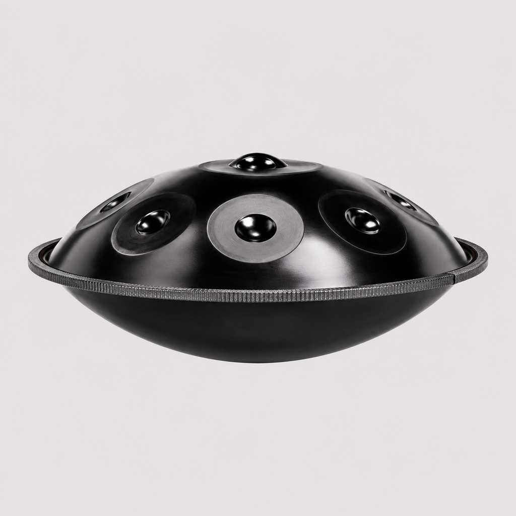 Handpan 9 notes noir - Ré Mineur