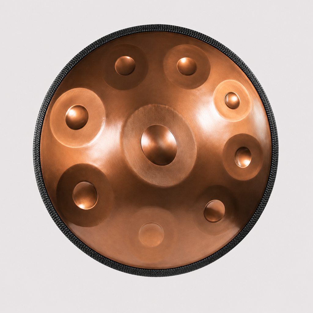 Handpan 9/10/12 notes bronze - Ré Mineur