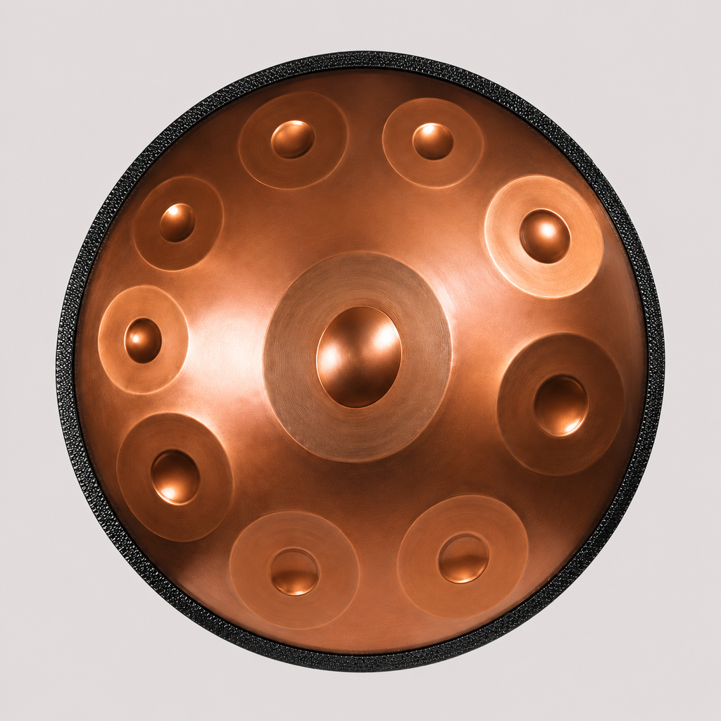 Handpan 9/10/12 notes bronze - Ré Mineur