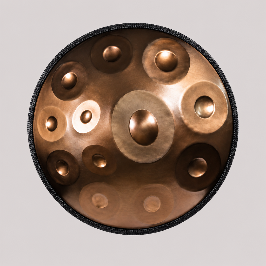 Handpan 9/10/12 notes bronze - Ré Mineur