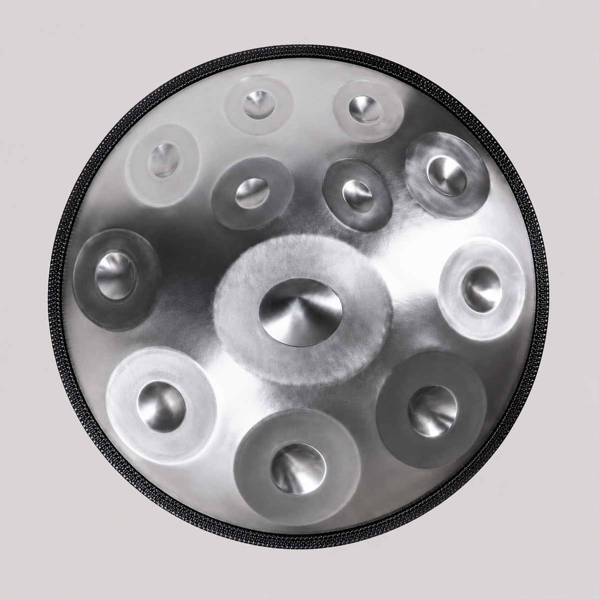 Handpan 9/10/12 notes argent - Ré Mineur