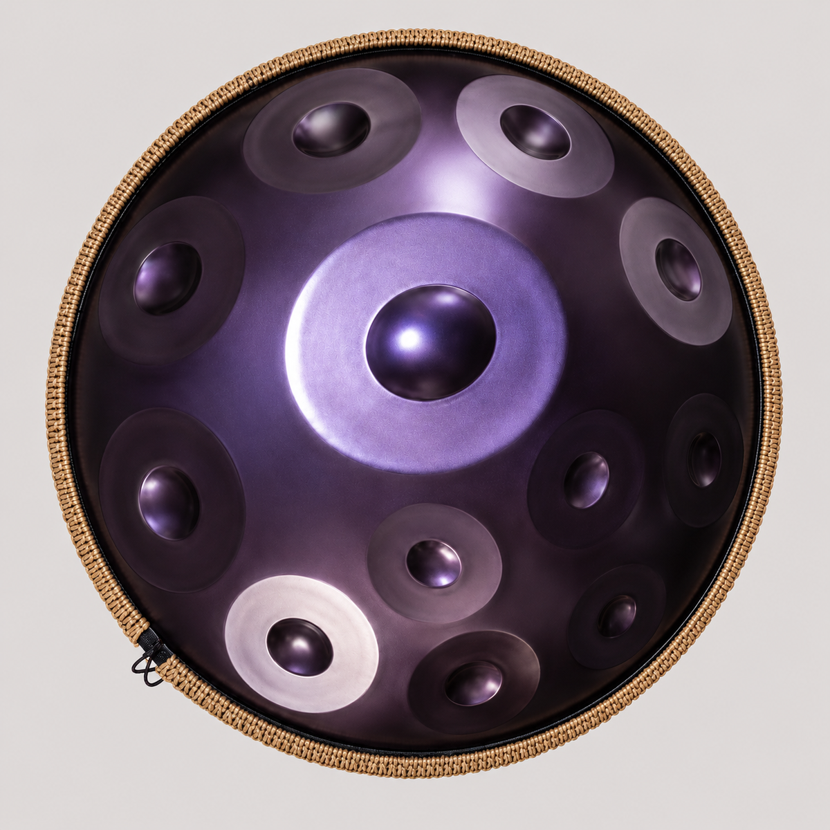 Handpan 12 notes violet - Ré Mineur