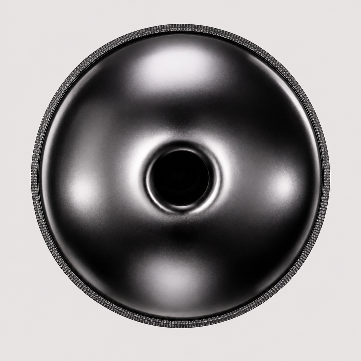 Handpan 9/10/12 notes noir mat - Ré Mineur