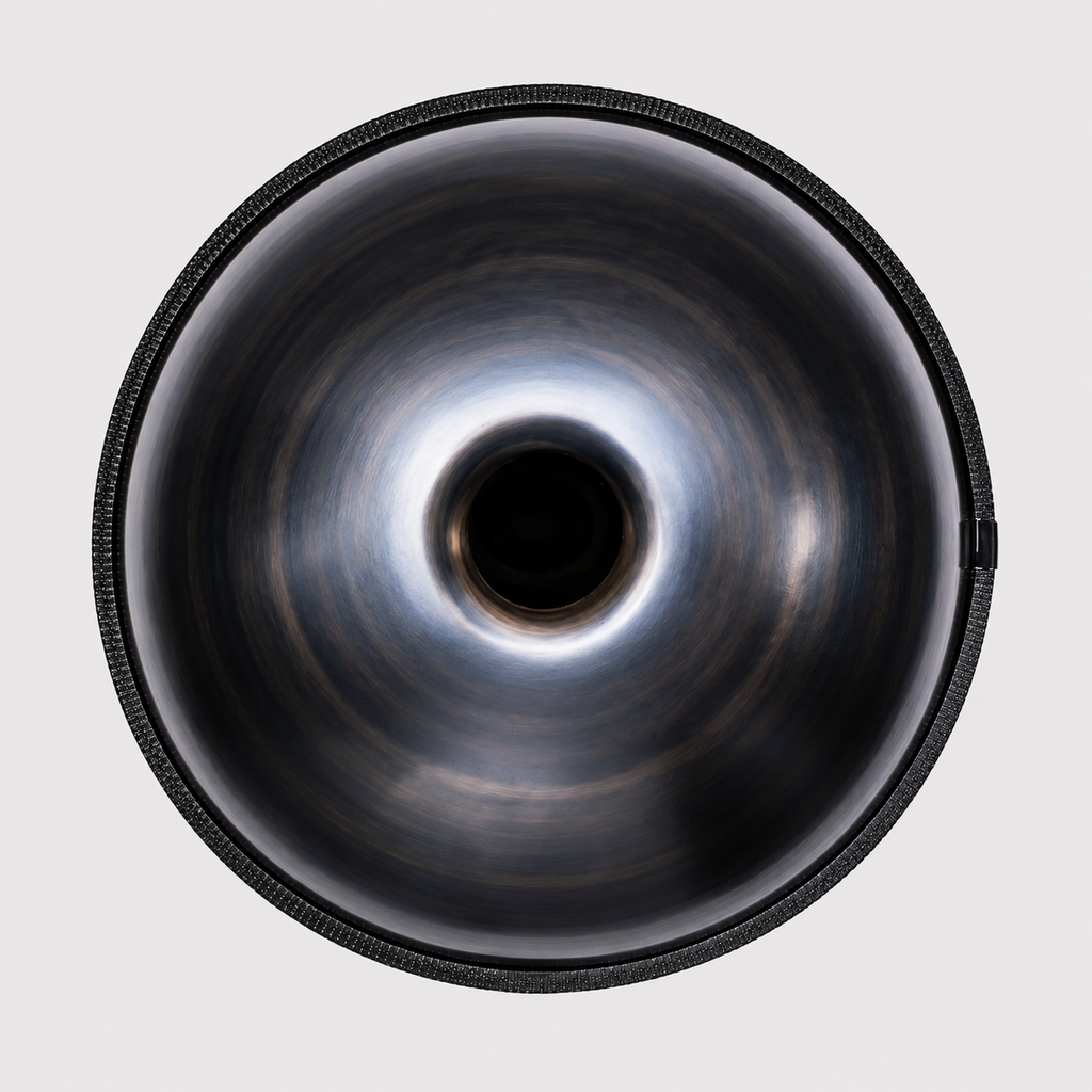 Handpan 9/10/12 notes noir bronze - Ré Mineur