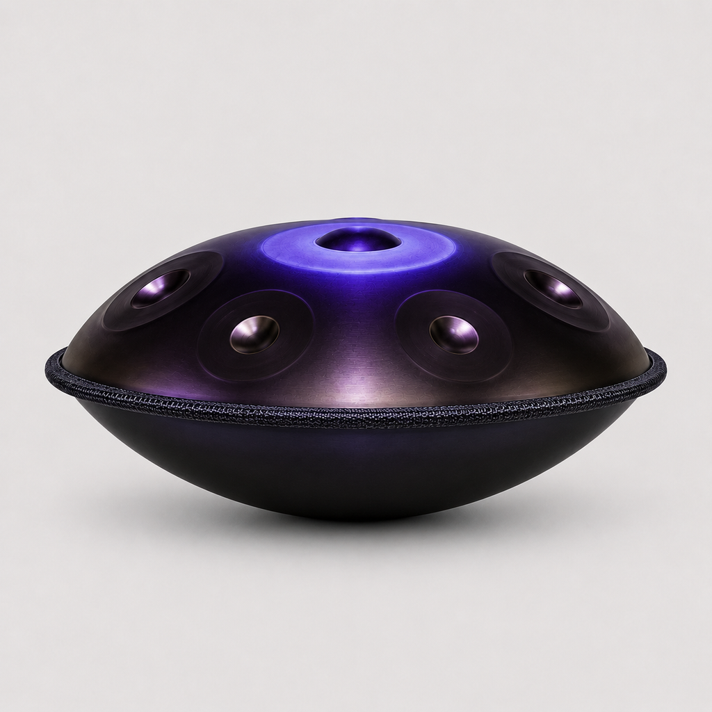 Handpan 9 notes violet - Ré Mineur