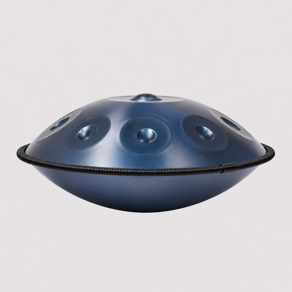 Handpan 9/10/12 notes bleu - Ré Mineur