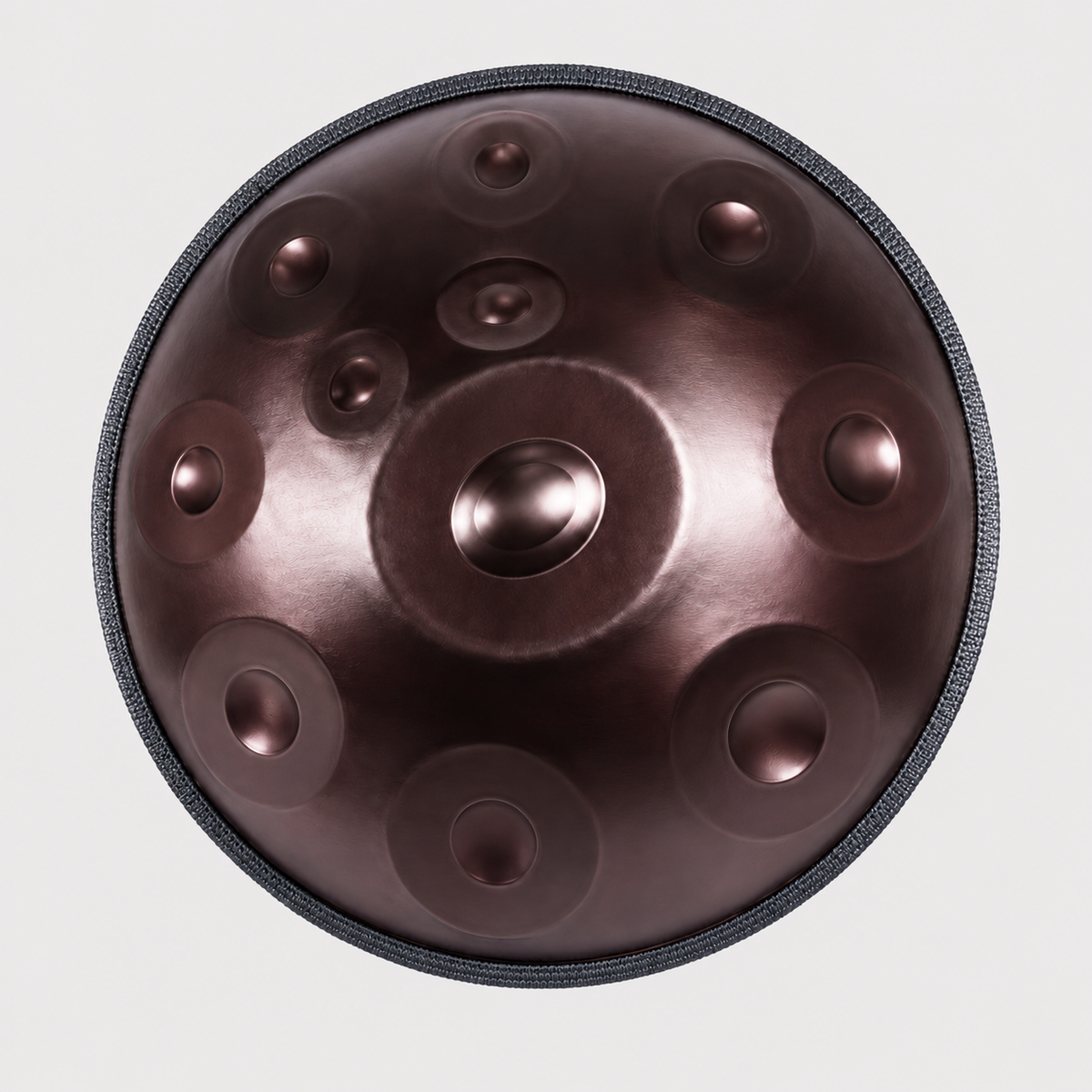 Handpan 12 notes violet métallisé - Ré Mineur