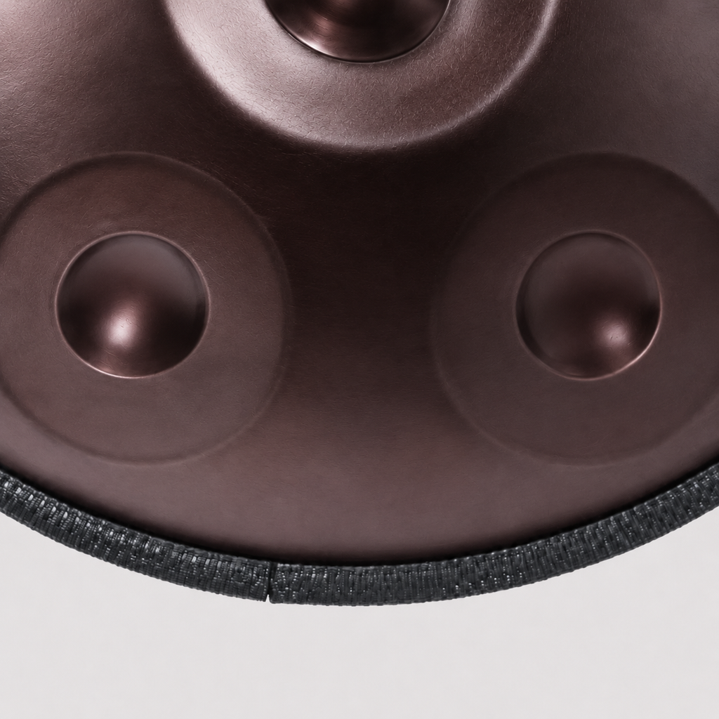 Handpan 12 notes violet métallisé - Ré Mineur