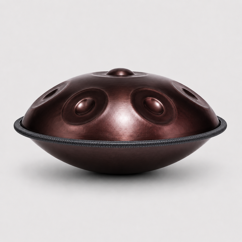 Handpan 12 notes violet métallisé - Ré Mineur