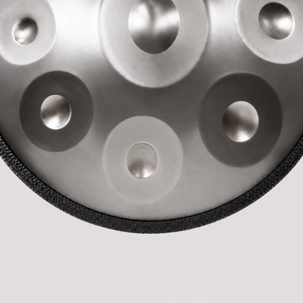 Handpan 9/10/12 notes argent - Ré Mineur