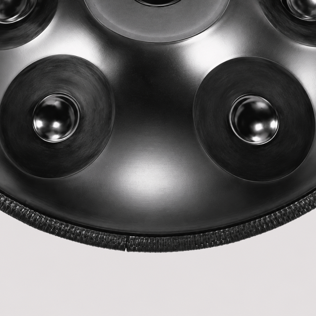 Handpan 9 notes noir - Ré Mineur