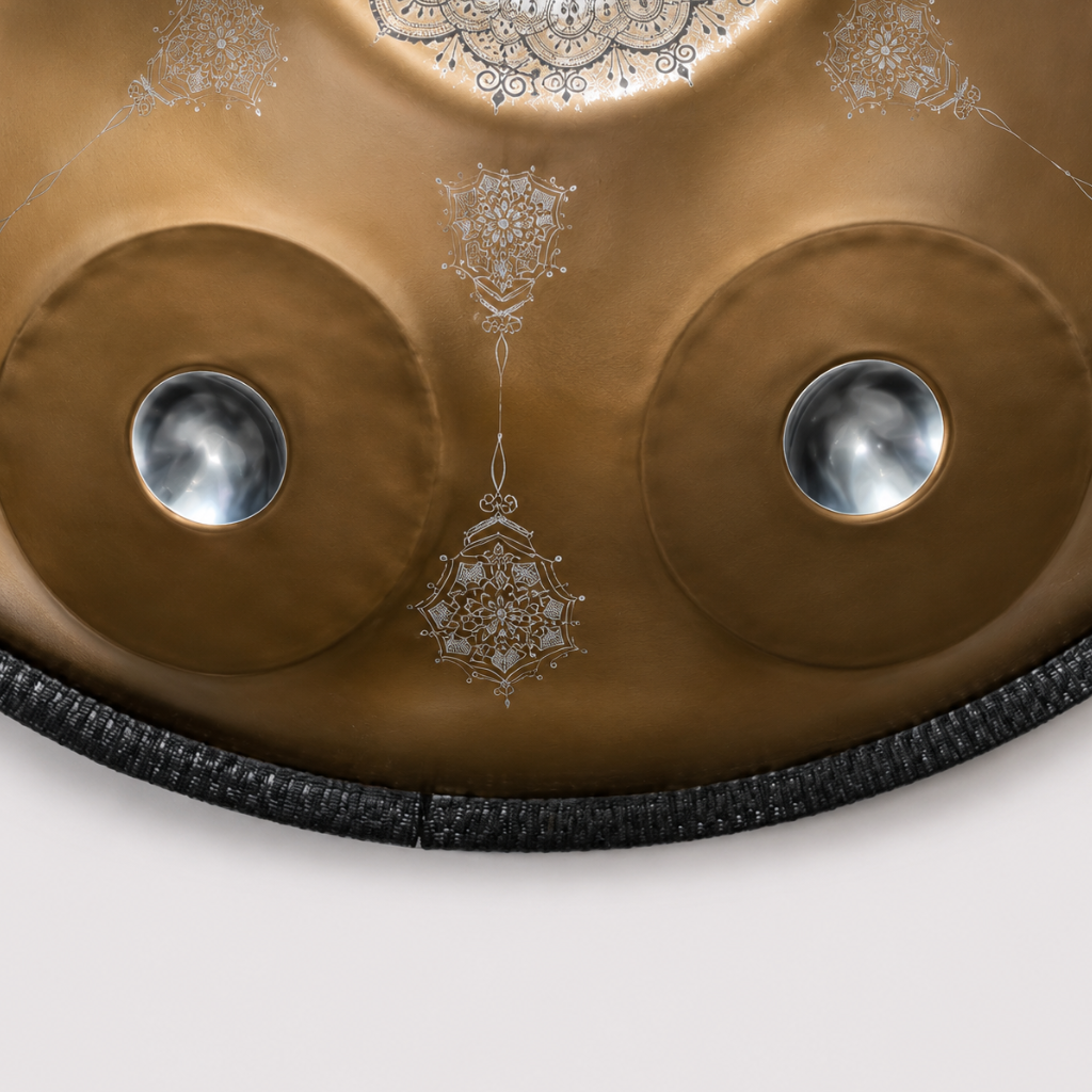Handpan 12 notes mandala - Ré Mineur