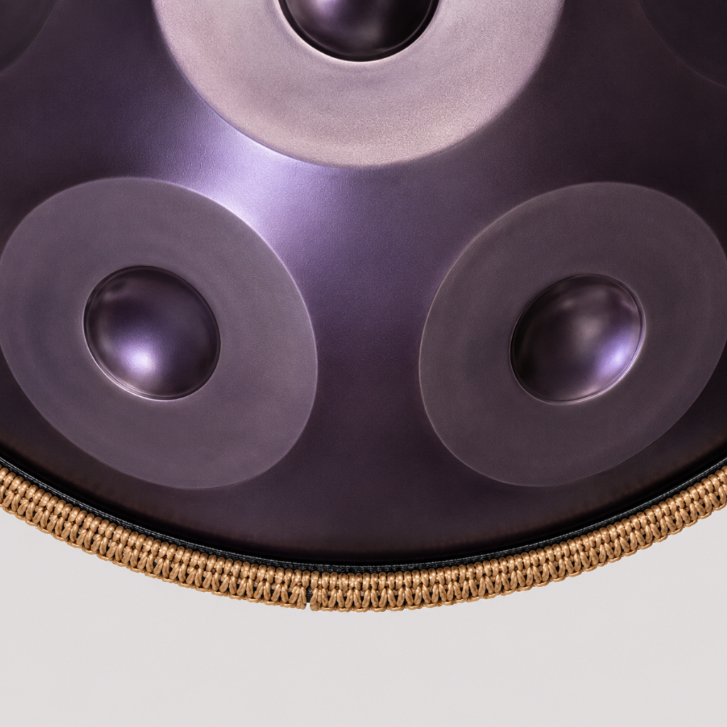 Handpan 12 notes violet - Ré Mineur